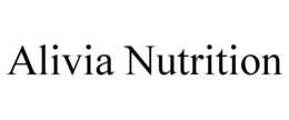 ALIVIA NUTRITION trademark