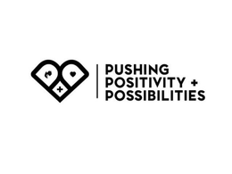 PP PUSHING POSITIVITY + POSSIBILITIES trademark