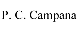 P. C. CAMPANA trademark
