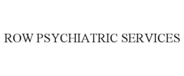 ROW PSYCHIATRIC SERVICES trademark