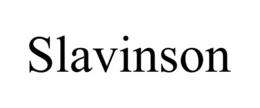 SLAVINSON trademark