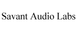 SAVANT AUDIO LABS trademark