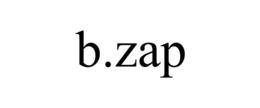 B.ZAP trademark