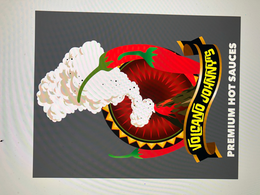 VOLCANO JOHNNY'S PREMIUM HOT SAUCES trademark