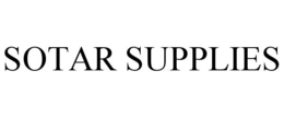 SOTAR SUPPLIES trademark