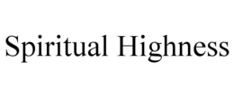 SPIRITUAL HIGHNESS trademark