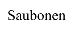 SAUBONEN trademark