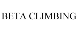 BETA CLIMBING trademark