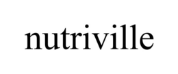 NUTRIVILLE trademark