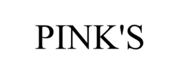 PINK'S trademark