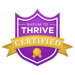 RHEUM TO THRIVE CERTIFIED trademark