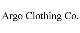 ARGO CLOTHING CO. trademark