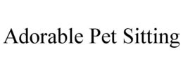 ADORABLE PET SITTING trademark