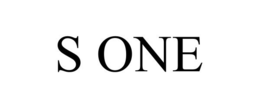 S ONE trademark