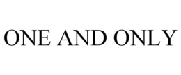 ONE AND ONLY trademark