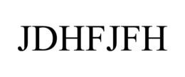 JDHFJFH trademark