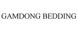 GAMDONG BEDDING trademark