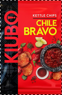 KIUBO KETTLE CHIPS CHILE BRAVO trademark