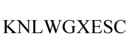 KNLWGXESC trademark