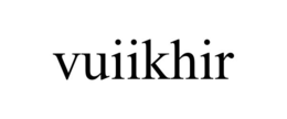 VUIIKHIR trademark