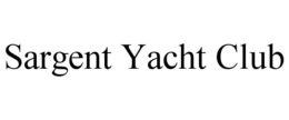 SARGENT YACHT CLUB trademark