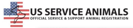 US SERVICE ANIMALS OFFICIAL SERVICE & SUPPORT ANIMAL REGISTRATION trademark