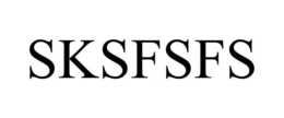 SKSFSFS trademark