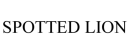 SPOTTED LION trademark
