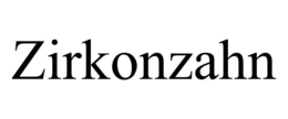 ZIRKONZAHN trademark