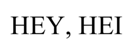 HEY, HEI trademark