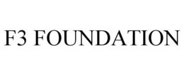 F3 FOUNDATION trademark