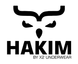 HAKIM BY X2 UNDERWEAR trademark