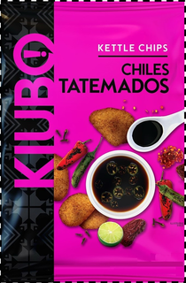 KIUBO KETTLE CHIPS CHILES TATEMADOS trademark
