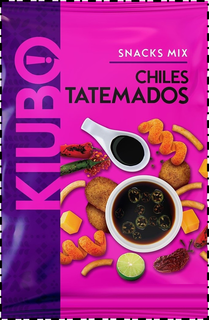 KIUBO SNACKS MIX CHILES TATEMADOS trademark