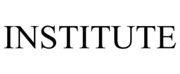INSTITUTE trademark