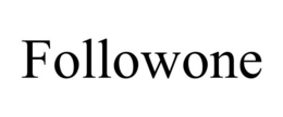FOLLOWONE trademark