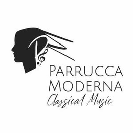 PM PARRUCCA MODERNA CLASSICAL MUSIC trademark
