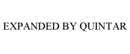 EXPANDED BY QUINTAR trademark