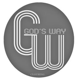 GW GOD'S WAY CLOTHING trademark