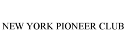 NEW YORK PIONEER CLUB trademark