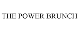 THE POWER BRUNCH trademark