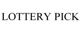 LOTTERY PICK trademark