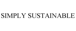 SIMPLY SUSTAINABLE trademark