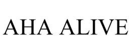AHA ALIVE trademark