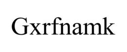 GXRFNAMK trademark