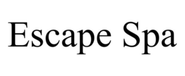 ESCAPE SPA trademark