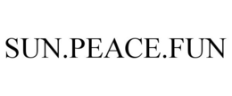 SUN.PEACE.FUN trademark