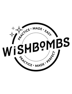 WISHBOMBS PRACTICE MADE EASY PRACTICE MADE PERFECT trademark
