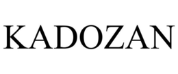 KADOZAN trademark