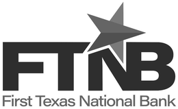 FTNB FIRST TEXAS NATIONAL BANK trademark